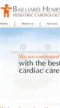 Mobile Screenshot of bhpediatriccardiology.com
